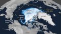 北极海冰夏季最小值2020