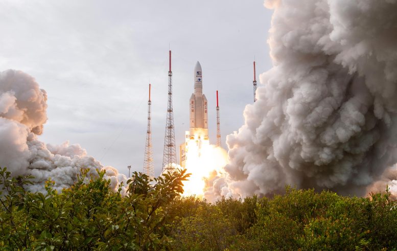 Ariane5发射juice空间探索为ESA