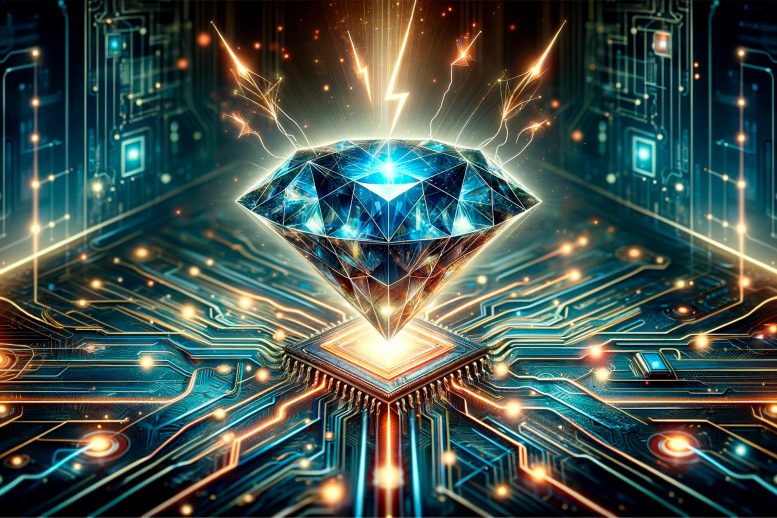 钻石半导体电路概念说明