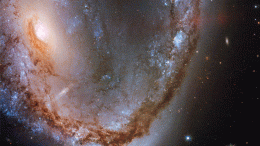 Galaxy NGC 2442宇宙烟花