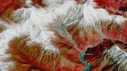 中国Sedongpu大区GlacierAvalanches