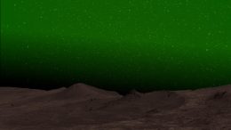 火星之夜绿树