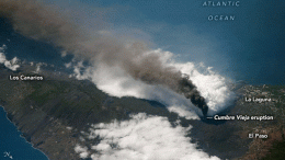 2021年10月拉帕尔马火山喷发
