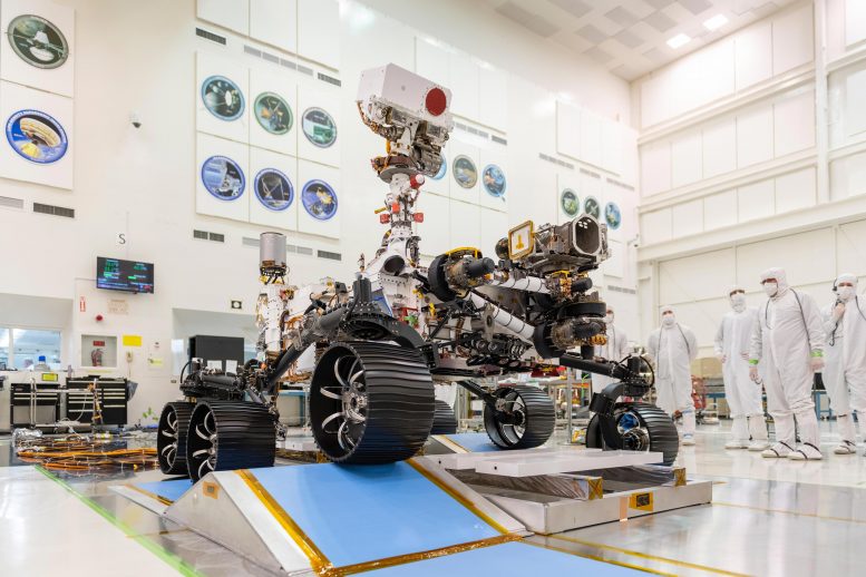 火星2020探测器试驾