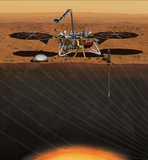 美国宇航局确定火星洞察号发射日期