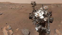 美国宇航局的“毅力号”探测器捕捉火星