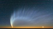 在太阳风中吹来的彗星尾部的新见解