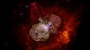 nustar任务证明超级明星eta carinae射击宇宙射线