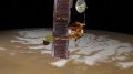 奥德赛航天器在火星的南极