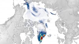 2021年9月格陵兰下雪