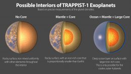 TRAPPIST-1太阳系外行星内部