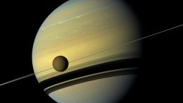 土卫六的卫星绕土星运行
