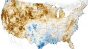 美国土壤水分异常6月2021日