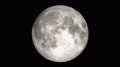 放大诺比尔陨石坑月球